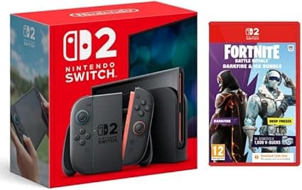 Nintendo Switch 2 Console with Fortnite Darkfire &amp; Ice Bundle - International Version on Amazon.ae - Price Tracker