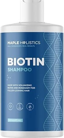 Volumizing Biotin Shampoo for Thin &amp; Fine Hair - Sulfate Free, Zinc Pyrithione, Coconut Oil for Dry Scalp Care on Amazon.ae - Price Tracker