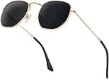 Mens Polarized Sunglasses for Women Semi Rimless Frame Driving Sun glasses：100% UV Blocking - Best Deal Finder