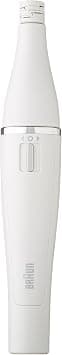 Braun Face 820 Women's Miniature Epilator, Electric Hair Removal, with Facial Cleansing Brush and Bonus Brush Refill, White on Amazon.ae - Price Tracker