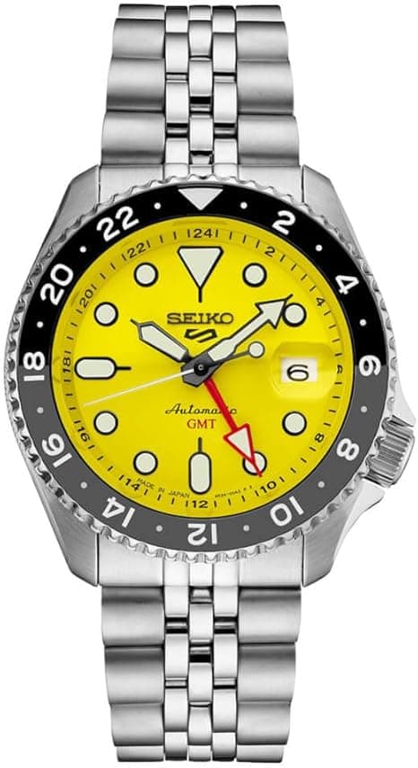 SEIKO SSK017J1,Men Sports,GMT,Mechanical,Automatic,Stainless,Silver Tone,WR,SSK017 on Amazon.ae - Price Tracker