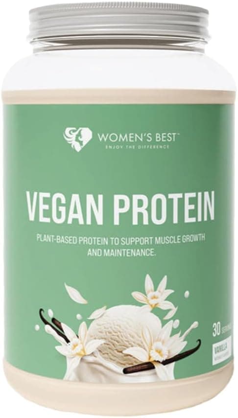 Women's Best Vegan Protein – Plant-Based Protein Powder for Muscle & Recovery – 908g, Vanilla Flavor on Amazon.ae - Price Tracker