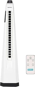 Symphony Surround-i High Speed Bladeless Technology Tower Fan for Home with Touchscreen Control Panel, Remote and Swivel Action – White on Amazon.ae - Price Tracker