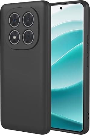 Zubitech Case for Xiaomi Redmi Note 15 Pro Plus 5G Soft TPU Silicone Cover Lightweight Shock Protective Case with Camera Protection for Redmi Note 15 Pro + (Black) على Amazon.ae - متتبع الأسعار