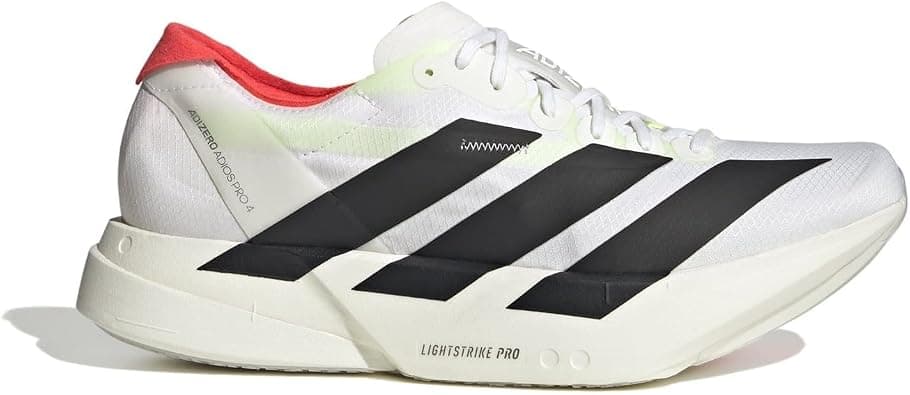 adidas Adizero Adios Pro 4 Shoes Mens Road Running White/Black على Amazon.ae - متتبع الأسعار