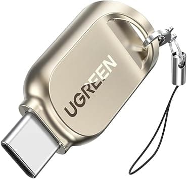 UGREEN Mini Micro SD Card Reader USB C Aluminum TF Memory Card Adapter | USB-C to TF reader,No driver,OC/SC,Tiny,Compatible for Micro SD, SDXC, TF for iPhone 17 Series, MacBook Pro/iPad Pro, Samusng على Amazon.ae - متتبع الأسعار