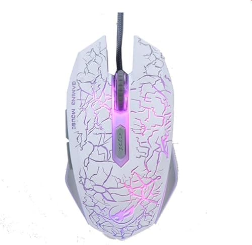 Starthi Wired Computer Laptop Mouse for Gaming,RGB LED USB Mice for Gamer Game with 7 Colors Light up Blacklight, 4 DPI Up to 2400 for Win Mac HP Macbook Acer Lenovo Asus Kids,White on Amazon.ae - Price Tracker