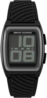 Armani Exchange Men's 42MM Black Plastic Watch, AX2971 - Best Deal Finder