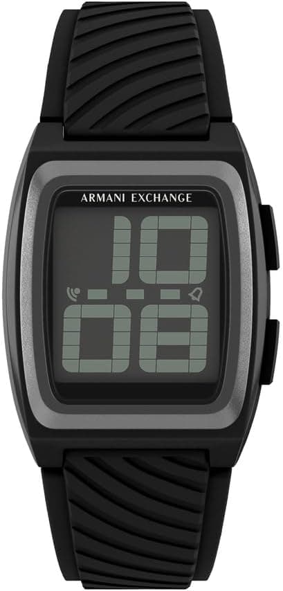 Armani Exchange Men's 42MM Black Plastic Watch, AX2971 on Amazon - Best Deal Finder
