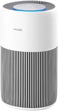 Philips Air Purifier 2200 Series, HEPA NanoProtect + Activated Carbon Filter, CADR 420m³/s for 109m², Allergy Sufferers, Ultra Quiet, Smart and Long Life Filter (AC2220/10) on Amazon.ae - Price Tracker