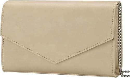 GM LIKKIE Clutch Purse for Women, Evening Envelope Clutch Bag, Crossbody Foldover PU Leather Shoulder Handbag on Amazon.ae - Price Tracker