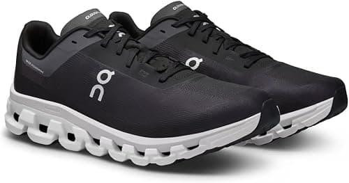 ON Cloudflow 4 Men's Road Running Shoes Sneakers (Black/White, US Footwear Size System, Adult, Men, Numeric, Medium, 13) على Amazon.ae - متتبع الأسعار