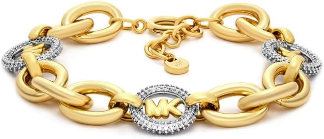 Michael Kors Premium Women's Gold-Tone Brass Bracelet, MKJ8547931 - Best Deal Finder