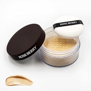 ROSE BERRY Translucent Loose Setting Powder – All-Day Matte Finish, Soft Focus Effect – 29g (Brandy) on Amazon.ae - Price Tracker