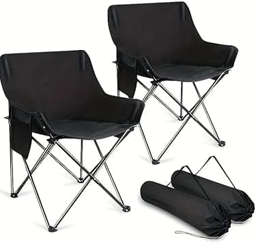 MOMENT Portable Folding Beach Chair Multi-Purpose Camping Chair for Adult, Lightweight Patio Lawn Quad Chair for Outdoor Travel Picnic Hiking Supports110kgs Load With Carry Bag [Random Color] (2 PACK) - Amazon.ae Price Tracker