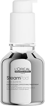 L’Oreal Professionnel, 3-In-1 Smoothing Treatment, Up to 72hr Frizz Control, Heat Protection, Shine, Steampod, For All Hair Types, 50ml - Best Deal Finder