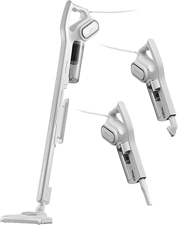 Deerma DX700 3-In-1 Handheld Vacuum Cleaner, Upright Vacuum Cleaner With HEPA Filter and 600W 16KPa Strong Suction Power, Three-Layer Filtration, 0.8 Liters Dust Capacity, 5M Cord on Amazon.ae - Price Tracker