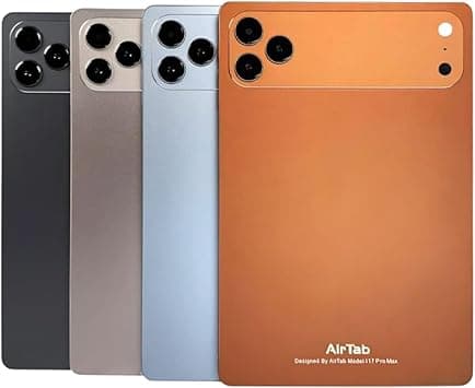 AirTab i17 Pro Max Android Tablet, 10.1 Inch FHD Incell Screen, 24GB RAM 1TB ROM, MTK6991 ARM Processor, 13MP+30MP Camera, 10000mAh Battery, 5G, with Arabic Keyboard, Wireless Mouse, BT Headset on Amazon.ae - Price Tracker