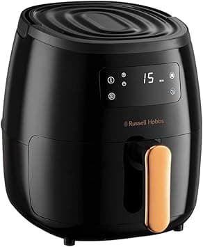 Russell Hobbs, AirFryer 5L Capacity (Full Pot Capacity 2.1 kg), No Oil Needed, Adjustable Temperature (80-200°C), 60 min timer, auto shutdown, Satisfry 26510-56 on Amazon.ae - Price Tracker