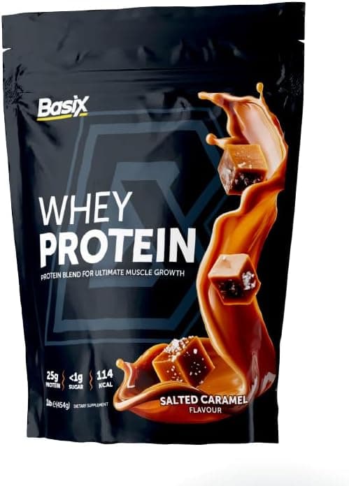 Basix Whey Protein Salted Caramel 1lb on Amazon.ae - Price Tracker