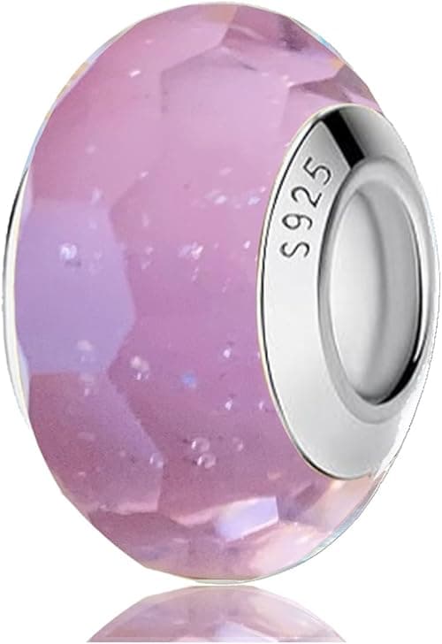 Murano Glass Charms for Pandora Bracelets Authentic 925 Sterling Silver Charms for Bracelets Glass Charms fit Pandora Style Bracelet for Women on Amazon.ae - Price Tracker
