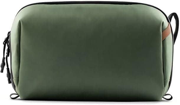 NALACAL Wash Pouch Hanging Toiletry Bag for Men, Waterproof Travel Makeup Bag Organizer for Toiletries & Cosmetics, Travel Hanging packet, Shaving Waterproof Large Makeup Organizer (Green) on Amazon - Best Deal Finder