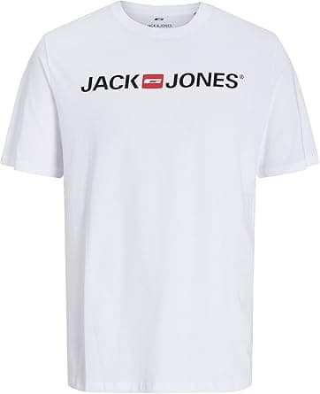 JACK & JONES mens Jjecorp Logo Tee SS Crew Neck Noos Slim Fit T-Shirt T-Shirt (pack of 1) - Amazon.ae Price Tracker