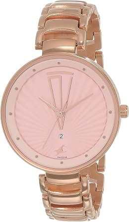 Fastrack Ruffles Analog Round Watch for Women's على Amazon.ae - متتبع الأسعار
