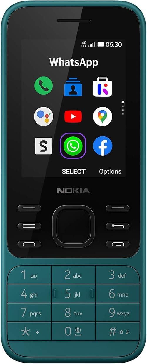 Nokia 6300 DUAL-SIM 4GB ROM + 512MB RAM (GSM Only | No CDMA) Factory Unlocked 4G/LTE Cellphone (Cyan Green) - International Version on Amazon.ae - Price Tracker