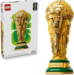 ليغو إيديشنز كأس العالم الرسمية لكرة القدم 43020 | ديكور رياضي للعرض، بناء صغير بالداخل، مجموعة بناء للأطفال بعمر ١٢ سنة وأكثر، هدية لمحبّي كرة القدم، ٢٨٤٢ قطعة - متتبع أسعار Amazon.sa