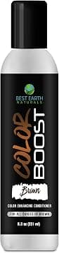 Best Earth Naturals Color Boost Brown Color Depositing Conditioner For All Shades of Brown Hair Add Hair Color or Help Cover Gray Hair for Men and Women 8.5 Ounces على Amazon.ae - متتبع الأسعار