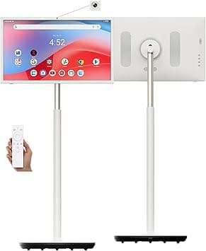 27 Inch Portable Touch Screen TV, 27G2W, Mobile Smart Monitor with Webcam and Stereo Sound, Native SO, Multi-Language, RK3588+8GB, HDMI/USB, 1920p, Remote Control, Full Movement... - Amazon.ae Price Tracker