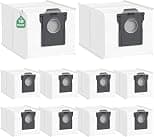 اكياس غبار الترا X40/X50 من 10 قطع لمكنسة دريم X40/X50 الترا/L10s برو الترا هيت/L40 الترا/L10s الترا الجيل 2/موفا E30 الترا/P50 برو الترا، اكياس بديلة بسعة كبيرة 3.2 لتر - دليلك لأفضل العروض