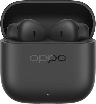OPPO Enco Buds3 True Wireless Headphones, 42 Hours Runtime, Dynamic Driver 12.4mm, BT 5.4, Touch Control, Passive Noise Cancellation, Android and iOS, IP55, Black on Amazon.ae - Price Tracker