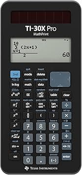 Texas Instruments TI30X Pro Mathprint Scientific Calculator - Amazon.ae Price Tracker