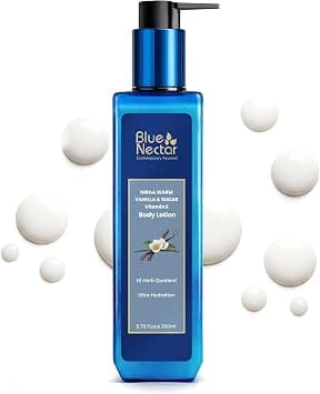 Blue Nectar Shea Butter Warm Vanilla and Sugar Body lotion Cream with Vitamin E for Ultra Hydration (12 Herbs, 200 ml) on Amazon.ae - Price Tracker