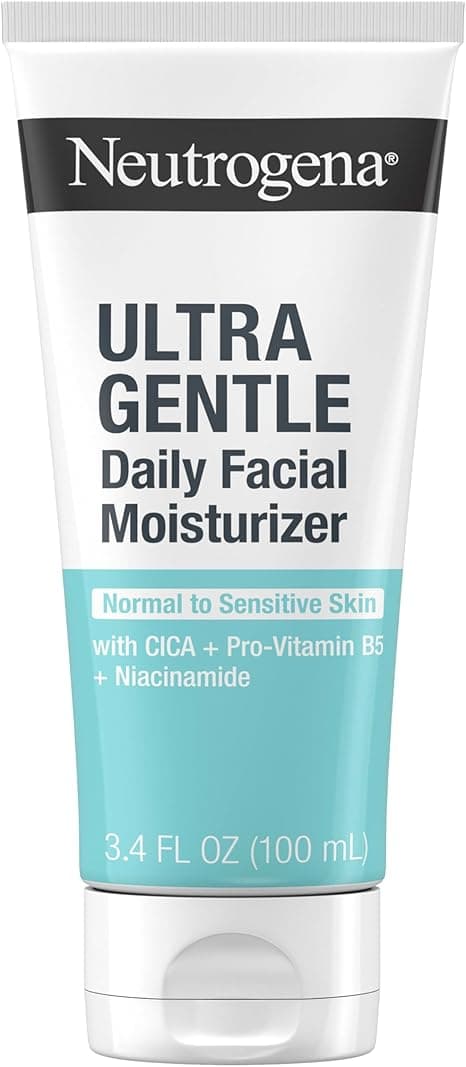 Neutrogena Fragrance Free Daily Facial Moisturizer, Face & Neck Moisturizer for Sensitive Skin with Vitamin B3, Pro-Vitamin B5 & Vitamin E Supports Skin's Dynamic Barrier, 3.4 fl. oz on Amazon.ae - Price Tracker