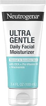 Neutrogena Fragrance Free Daily Facial Moisturizer, Face & Neck Moisturizer for Sensitive Skin with Vitamin B3, Pro-Vitamin B5 & Vitamin E Supports Skin's Dynamic Barrier, 3.4 fl. oz - Amazon.ae Price Tracker