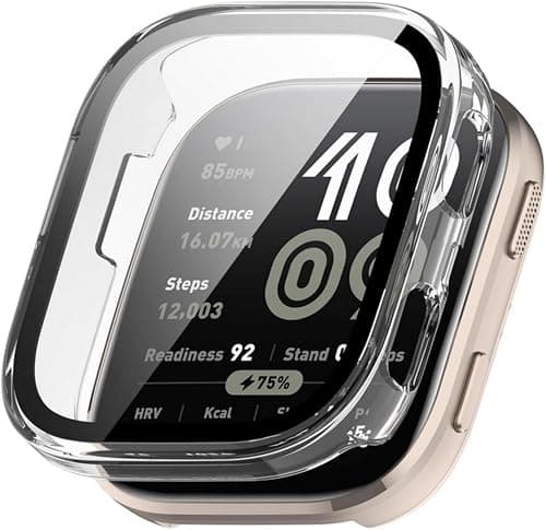 SKEIDO 1PCS 2 in 1 Defense for Amazfit Bip 6 Case with Tempered Glass Screen Protector Hard PC Protective Bumper Cover Full-Body Shockproof Accessories for Amazfit Bip 6 (Clear) on Amazon.ae - Price Tracker