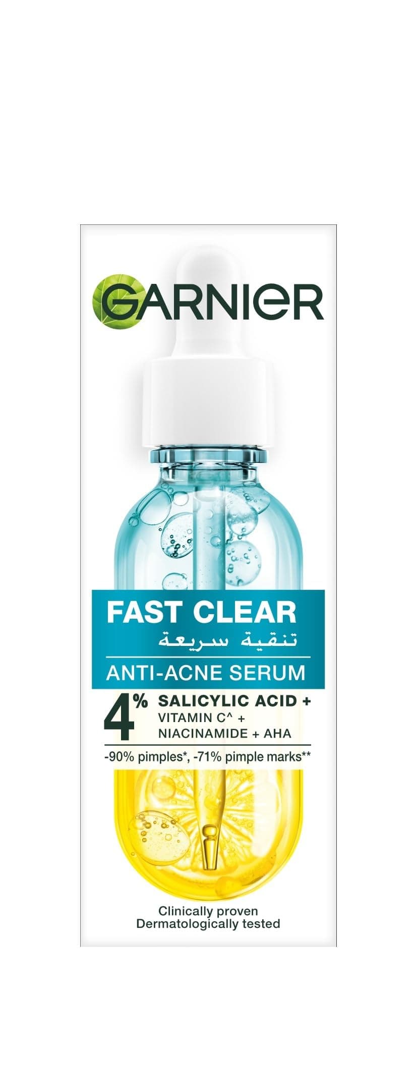 Garnier Skinactive Fast Clear Booster Face Serum, With Salicylic Acid, 30ml on Amazon.ae - Price Tracker