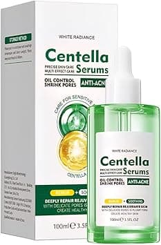 Centella Asiatica Vitamin C Hyaluronic Acid Serum – Korean Skin Care Oil Control, Soothing & Moisturizing Face Serum for All Skin Types, Anti-Acne Pore Minimizing Repair Essence 100ml on Amazon.ae - Price Tracker