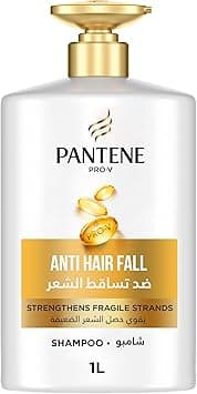 Pantene Pro-V Anti HairFall Shampoo, Strengthens Fragile Strands, 1L on Amazon.ae - Price Tracker
