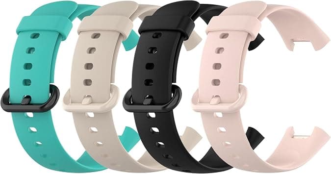 Excefore 4 Pack Straps Compatible with Redmi Watch 1 Lite/Redmi Watch 1/Xiaomi Mi Watch Lite 1 Strap, Soft Silicone Sport Replacement Wristband Colourful Band on Amazon.sa - Price Tracker
