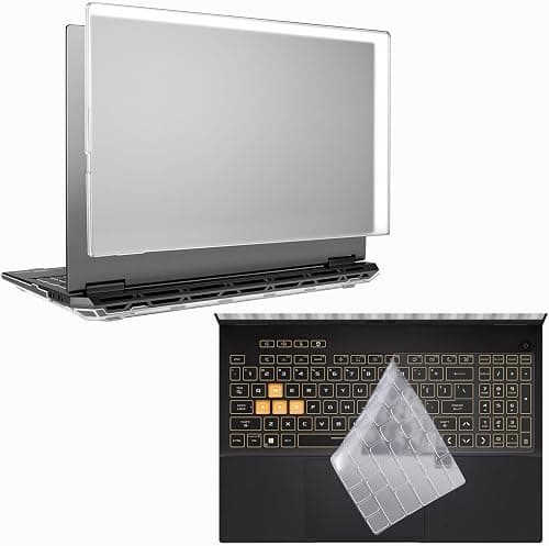 Gruattreay Laptop Case Set Compatible with ASUS TUF Gaming F16 (2025) 16 inch Drop-Resistant Hard Shell Frosted Transparent​ Protective Cover + Keyboard Cover on Amazon.ae - Price Tracker