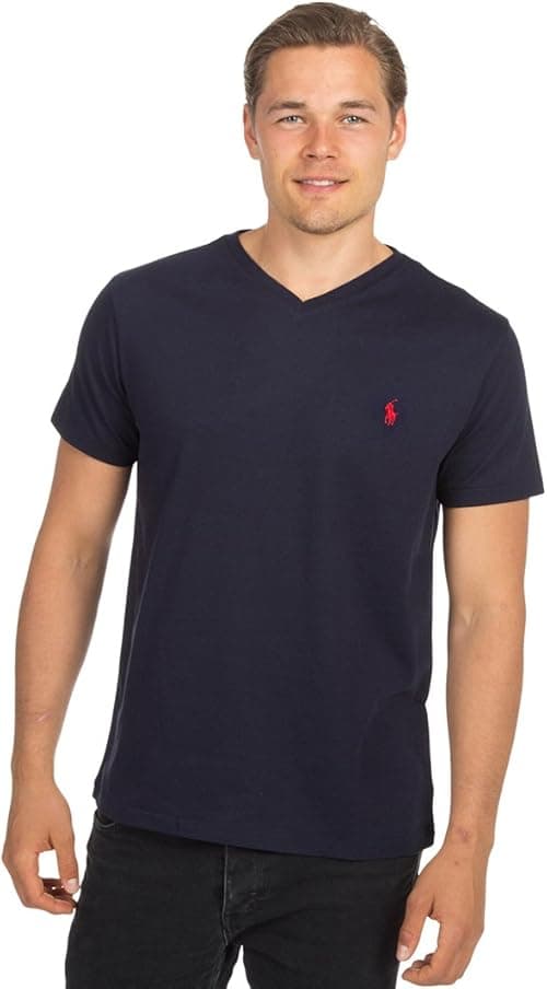 POLO RALPH LAUREN Men's V Neck Classic Fit Tee Shirt on Amazon.ae - Price Tracker