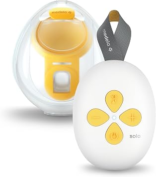Medela Solo Hands-Free Single Electric Breast Pump, Lightweight and Compact Design, Compatible with Medela Family App على Amazon.ae - متتبع الأسعار