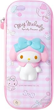 Cute Pencil Case for Girls, Double Layer Pu Leather Pencil Pouch with Double Zipper, Kawaii Stationery, Cartoon Makeup Bag, Pen Case Large Capacity Stationery Bag for School Supplies, Pink على Amazon.ae - متتبع الأسعار