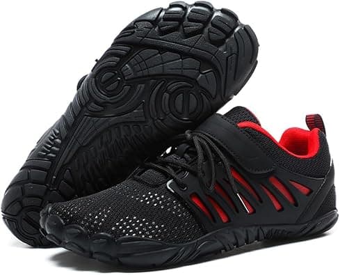 MIFAWA Barefoot Shoes Men Wide Toe Box Zero Drop Water Shoes Men for Gym Workout Minimalist Weightlifting Cross-Trainer Running Hike Grounded Footwear - Best Deal Finder