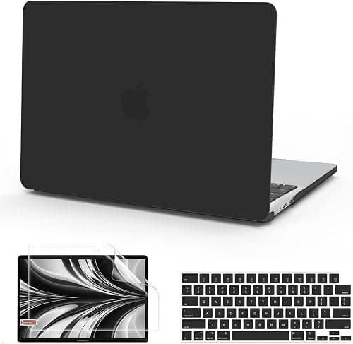 B BELK for MacBook Air 13 inch Case 2026 2025 2024-2022 M5 M4 M3 M2, Black on Amazon.ae - Price Tracker