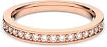 Swarovski Rare 5032899 Women's Ring Partially Gold-Plated Glass White - Best Deal Finder